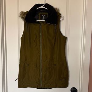 Volcom Women's vest with hood